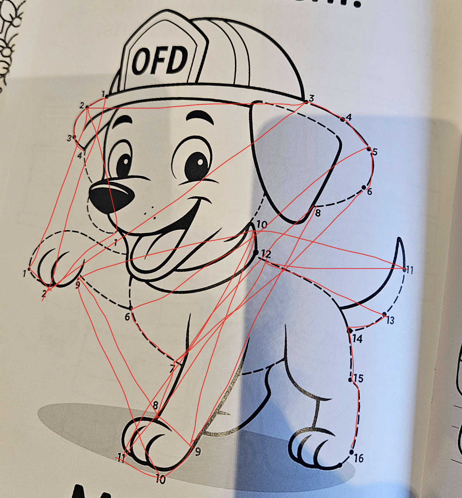 the dots connected to the best of my ability (it makes zero sense)